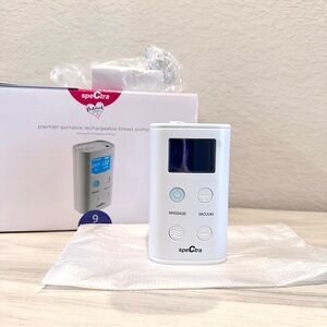 NEW Spectra - 9 Plus Portable Electric Breast Milk Pump for Baby Feeding